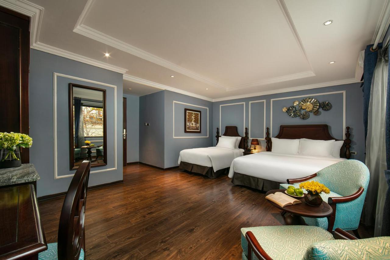 Romantique Hotel De Hanoi Bagian luar foto