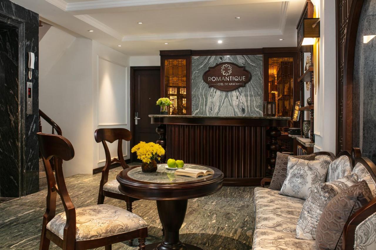 Romantique Hotel De Hanoi Bagian luar foto